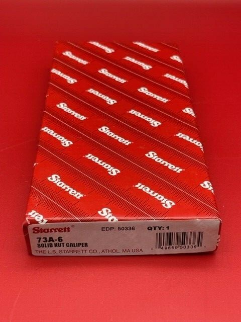 Starrett 73A-6 Yankee Spring-Type Inside Caliper, 6" Size, Solid Nut IN STOCK