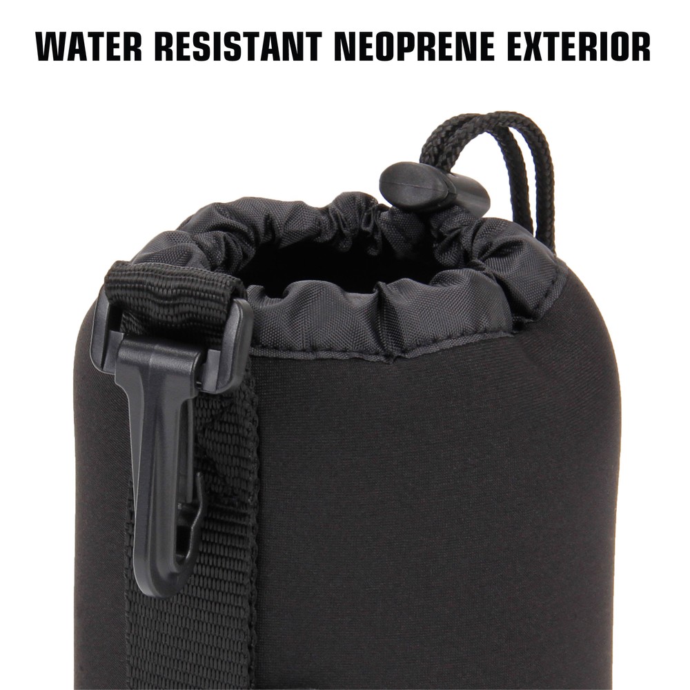FlexARMOR 3-Pack Protective Neoprene Lens Pouch Cases in Small, Medium and Large