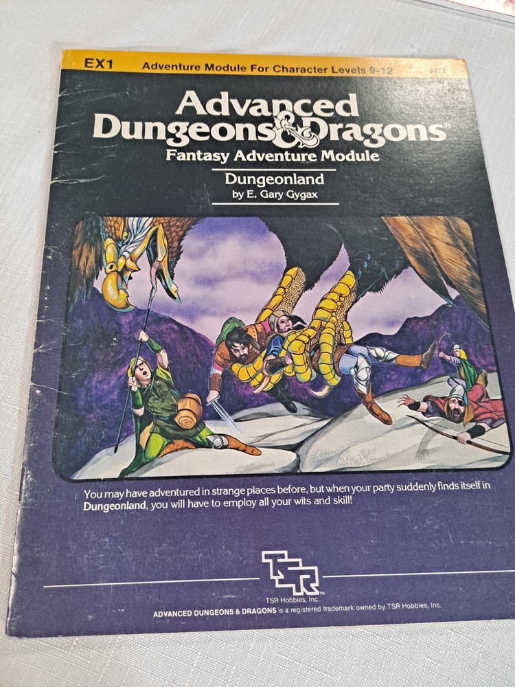 D&D EX1 Fantasy Adventure Module