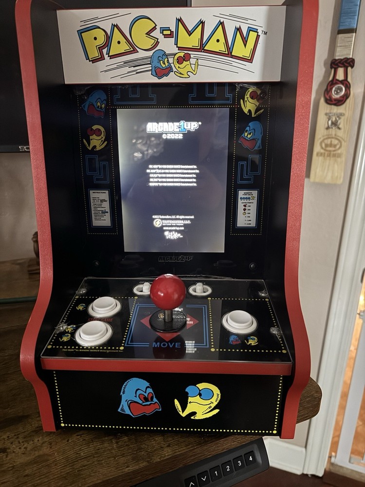 Arcade 1 Up Pac-Man Coutercade Tabletop Arcade Machine PAC-C-20340