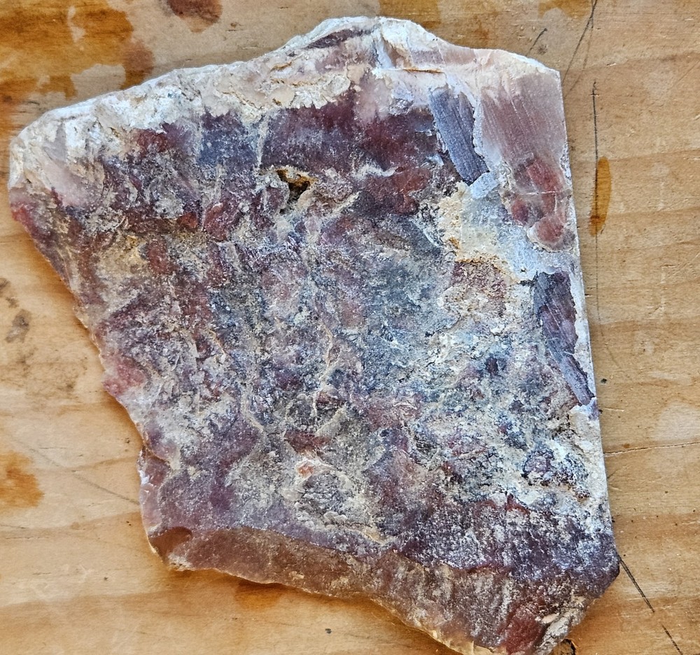 Agate End Cut Lapidary Slab 58 Grams