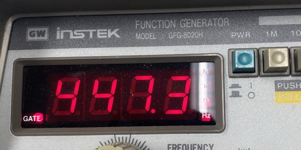 GW Instek GFG-8020H 2Mhz Function Generator