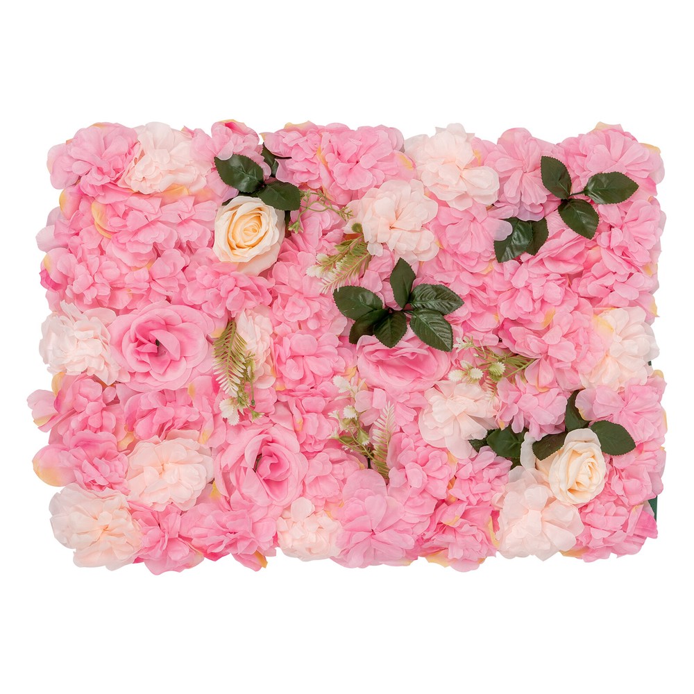Flower Wall Panel, Artificial Floral Backdrop, Wall Decoration Backdrop HOT US!