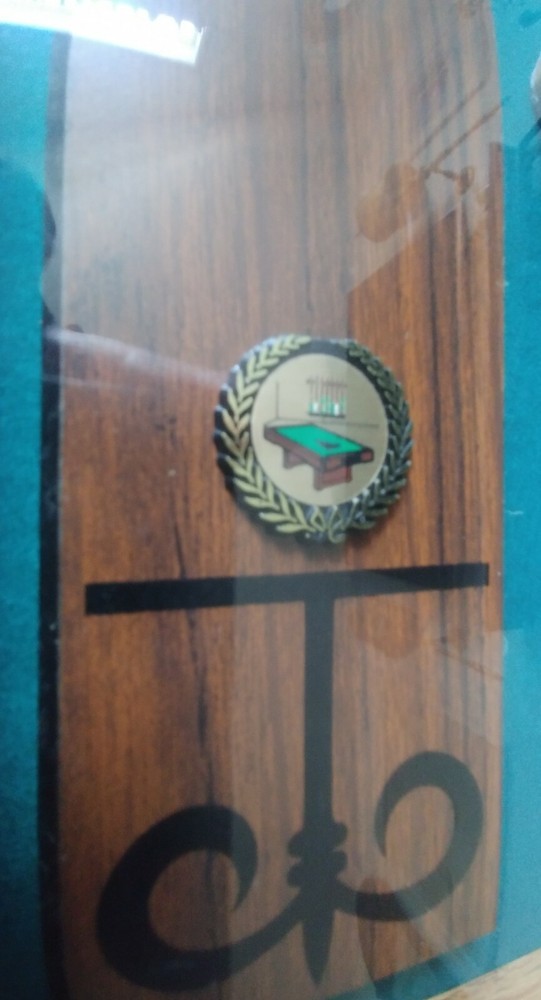 VINTAGE THOMASVILLE BILLIARDS CLOCK