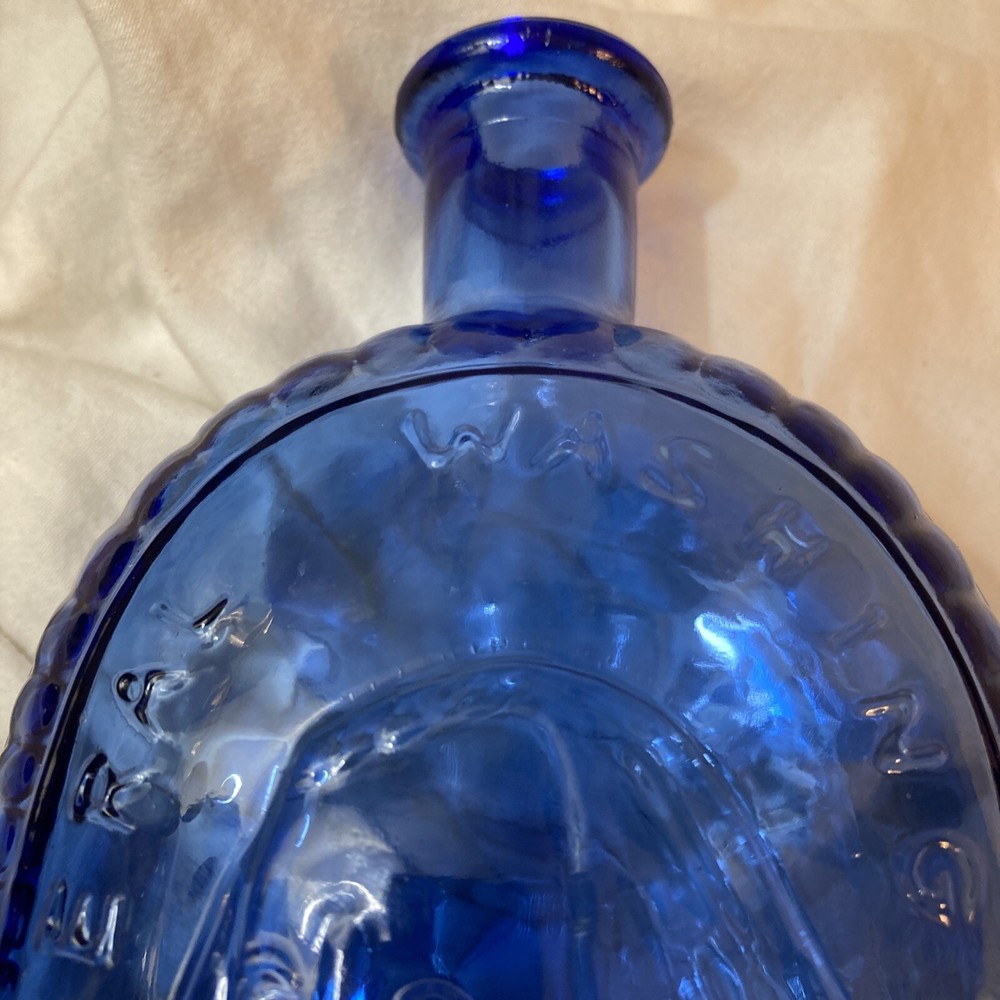 Vintage Weaton General Washington Flask Bottle 9”