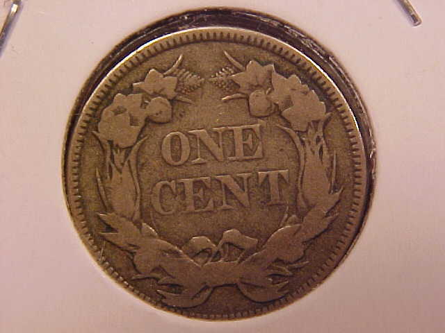 1857 FLYING EAGLE CENT - F - SEE PICS! - (X2192)