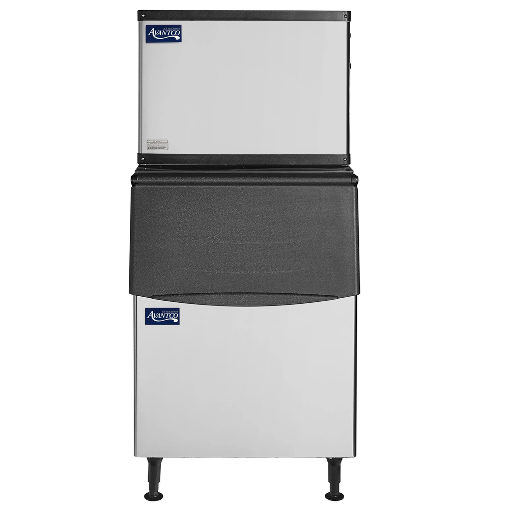 30" Air Cooled Modular Half Cube Ice Machine with Bin - 500 lb.