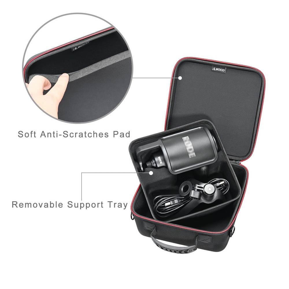 Hard Case for RØDE NT-USB+ / NT-USB USB Condenser Microphone | Compact Design...