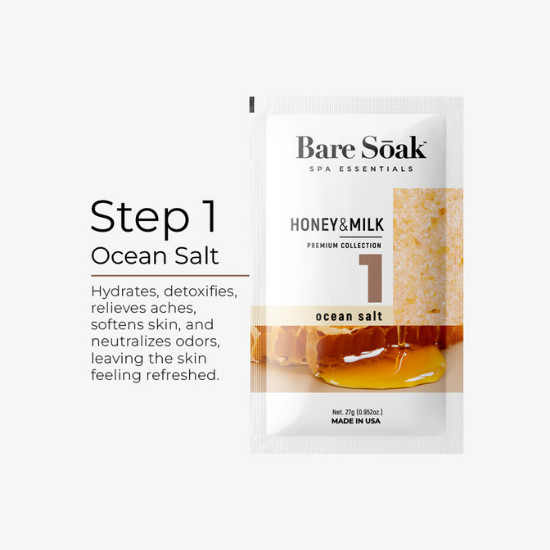 NuRevolution Bare Soak 5 Step Milk & Honey