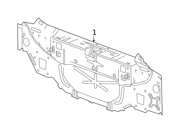 Genuine GM Rear End Panel 39149659