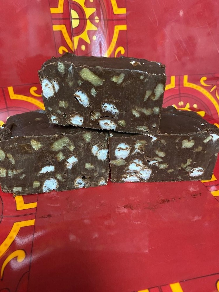 Rocky Road Fudge 1/2 pound