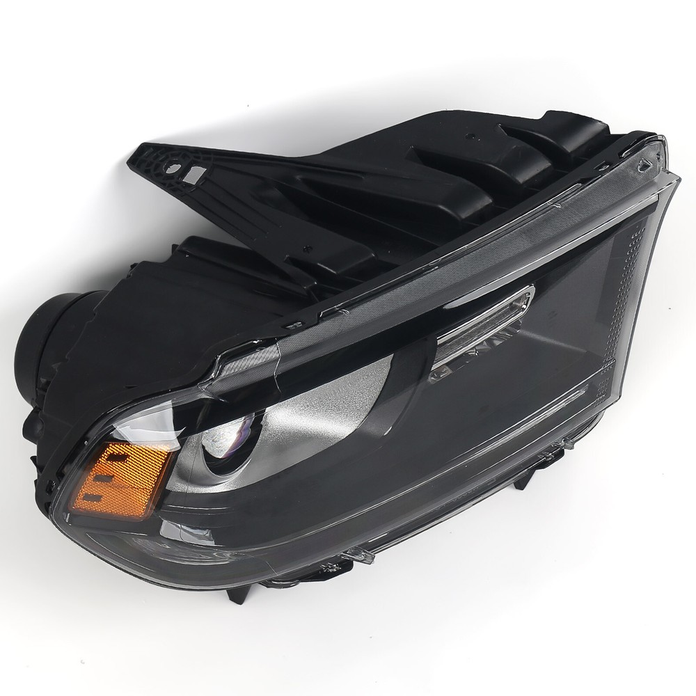 For Dodge Durango 2014-2020 Black Halogen Headlight w/o DRL Projector Passenger