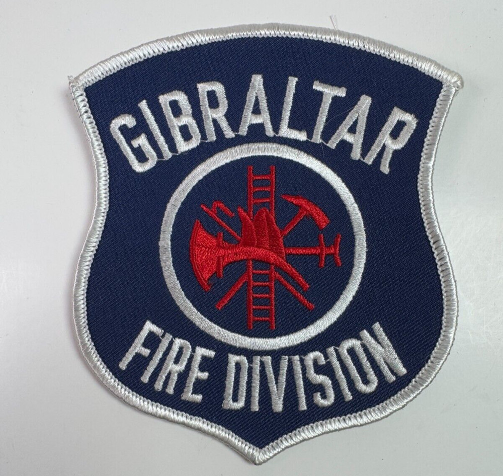 Gibraltar Fire Michigan MI Patch M7