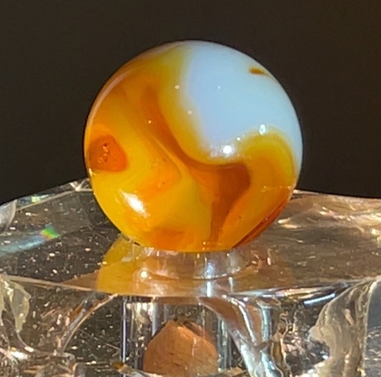 AKRO AGATE CORKSCREW Egg Yoke Shooter MARBLE