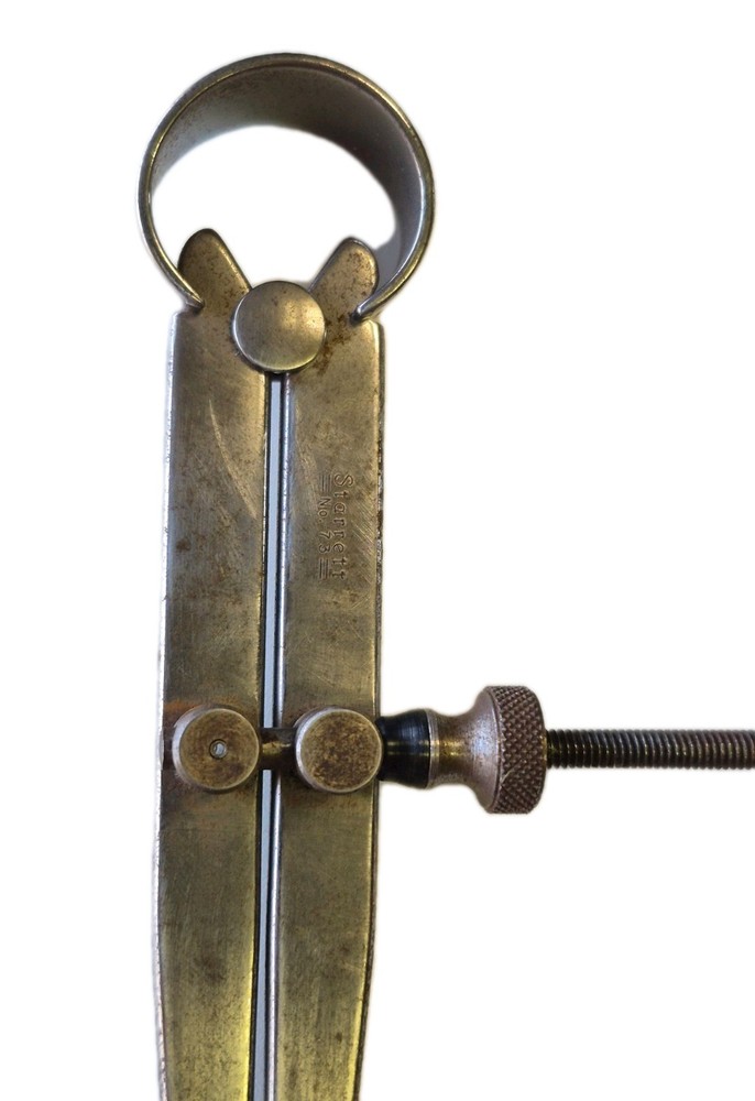 Starrett 73A-6 Yankee Spring-Type Inside Caliper, 6" Size, Solid Nut