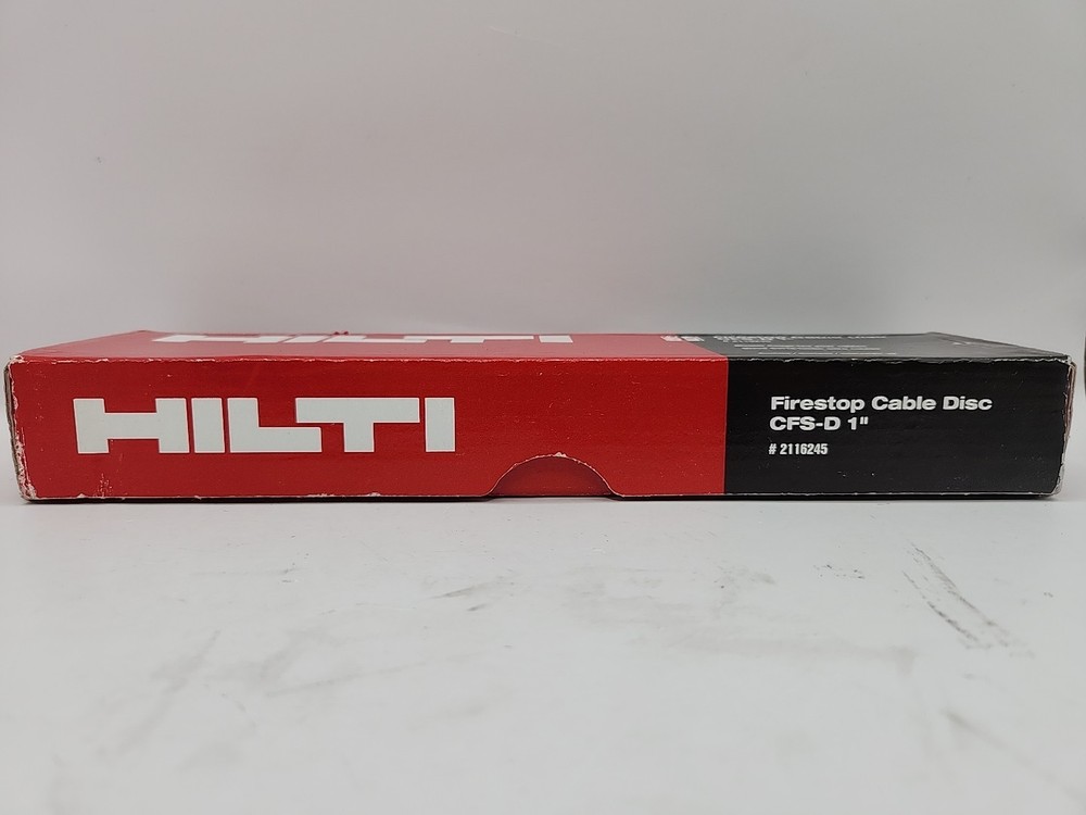 NEW Hilti 2116245 Firestop Cable Disc CFS-D1 Firestop Fire Protection Systems