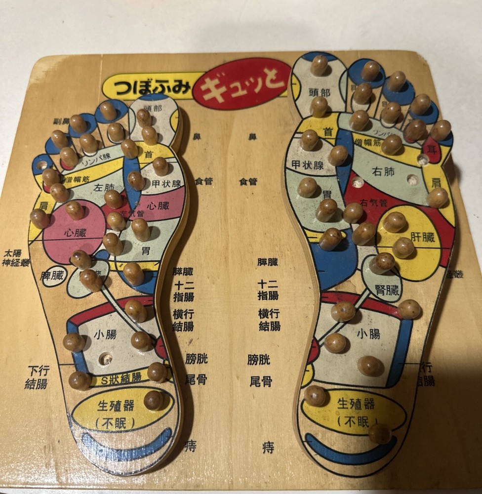 Foot Acupuncture Model. Vintage Piece. Missing Few Pieces.