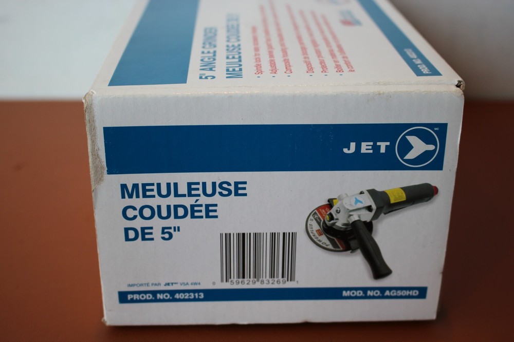 Jet 402313 (AG50HD) 5" Angle Grinder Heavy Duty