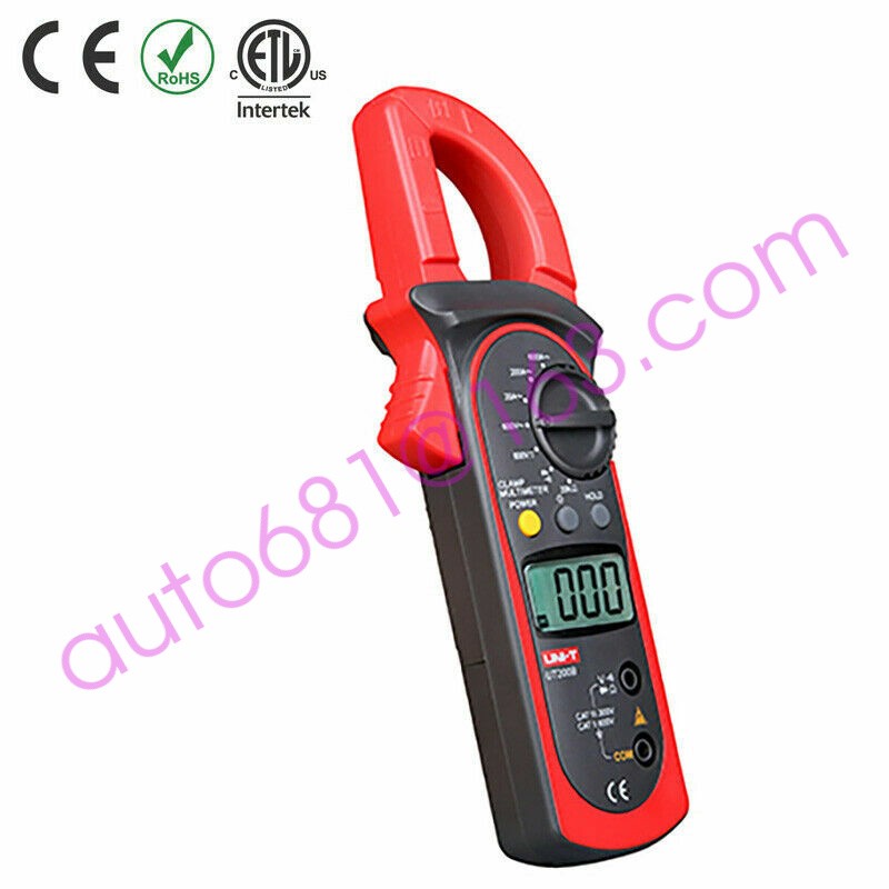 UNI-T UT200B Digital Clamp Meter AC Current Resistance Backlight AC/DC Voltag