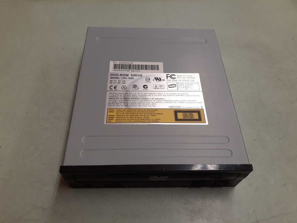 Lite-On LTD-166S DVD-ROM Desktop Drive - Black Bezel