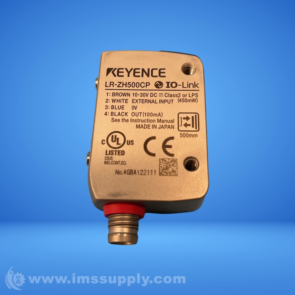 Keyence LR-ZH500CP IO-Link Rectangular Photoelectric Sensor FNIP
