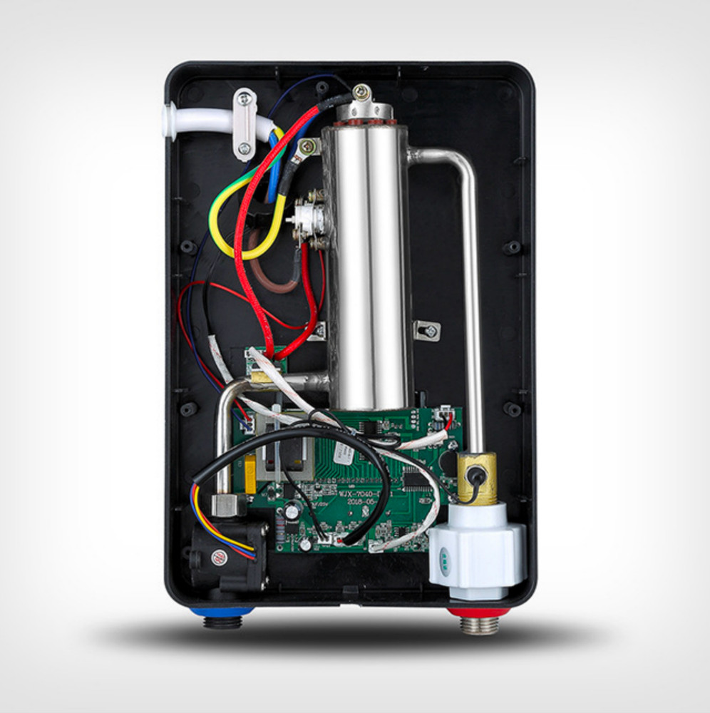 4500W Tankless Water Heater Electric, Portable Instant Hot Water Heater, RV Camp