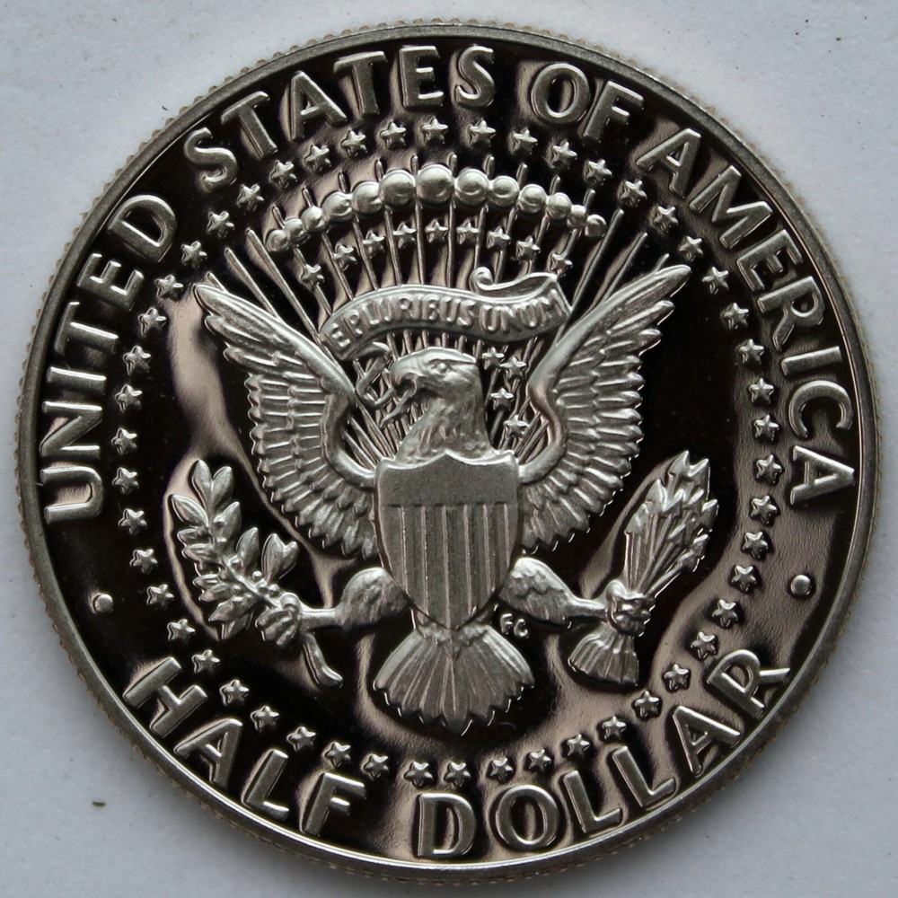 1989-S Proof Kennedy Half Dollar