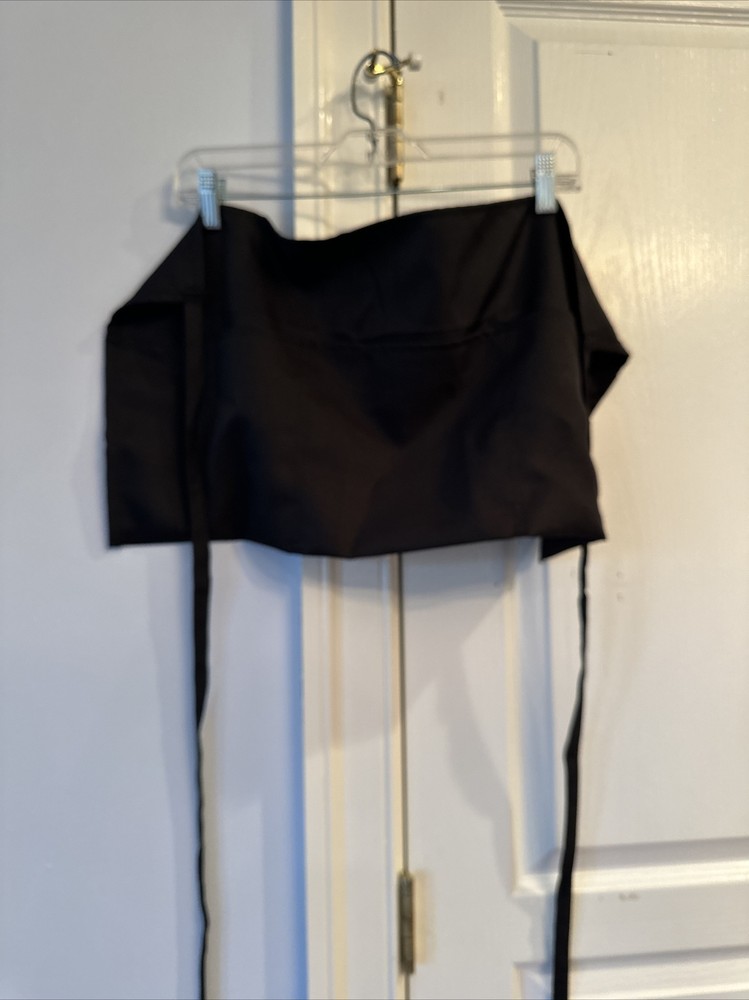 Bartender/Waitress Apron Black NWOT