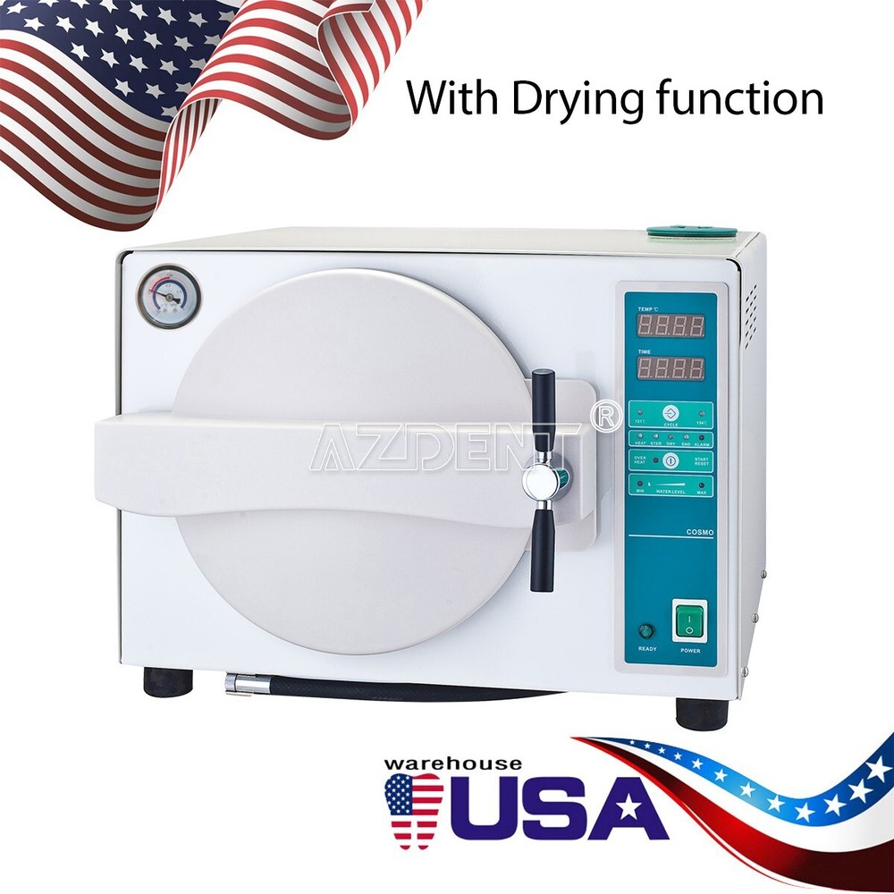 18L Dental Autoclave Sterilizer Vacuum Steam Sterilization With Drying Function