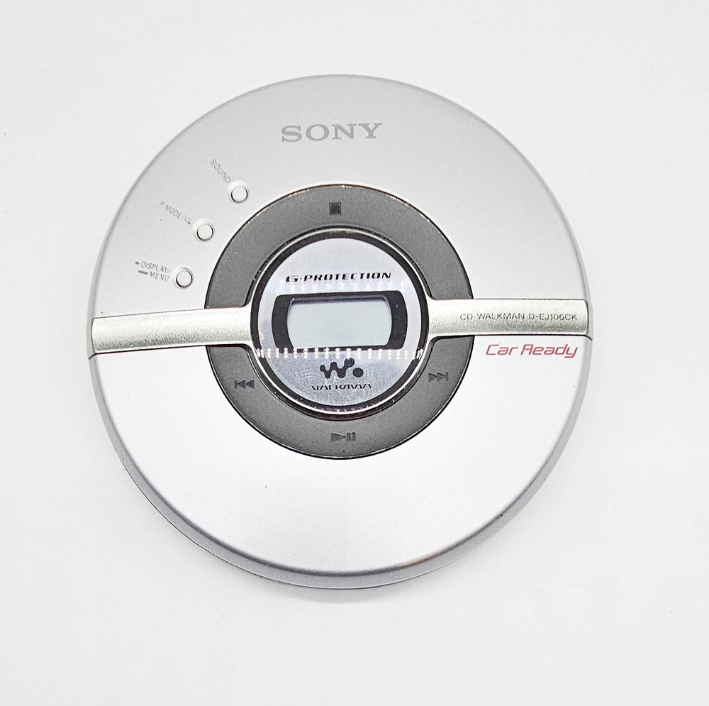 Sony D-EJ106CK CD Walkman Car Ready TESTED WORKING + Accessories