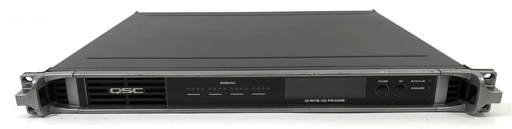 QSC Q-SYS I/O Frame Type 2 Network Interface w/ 1x COL4 Module