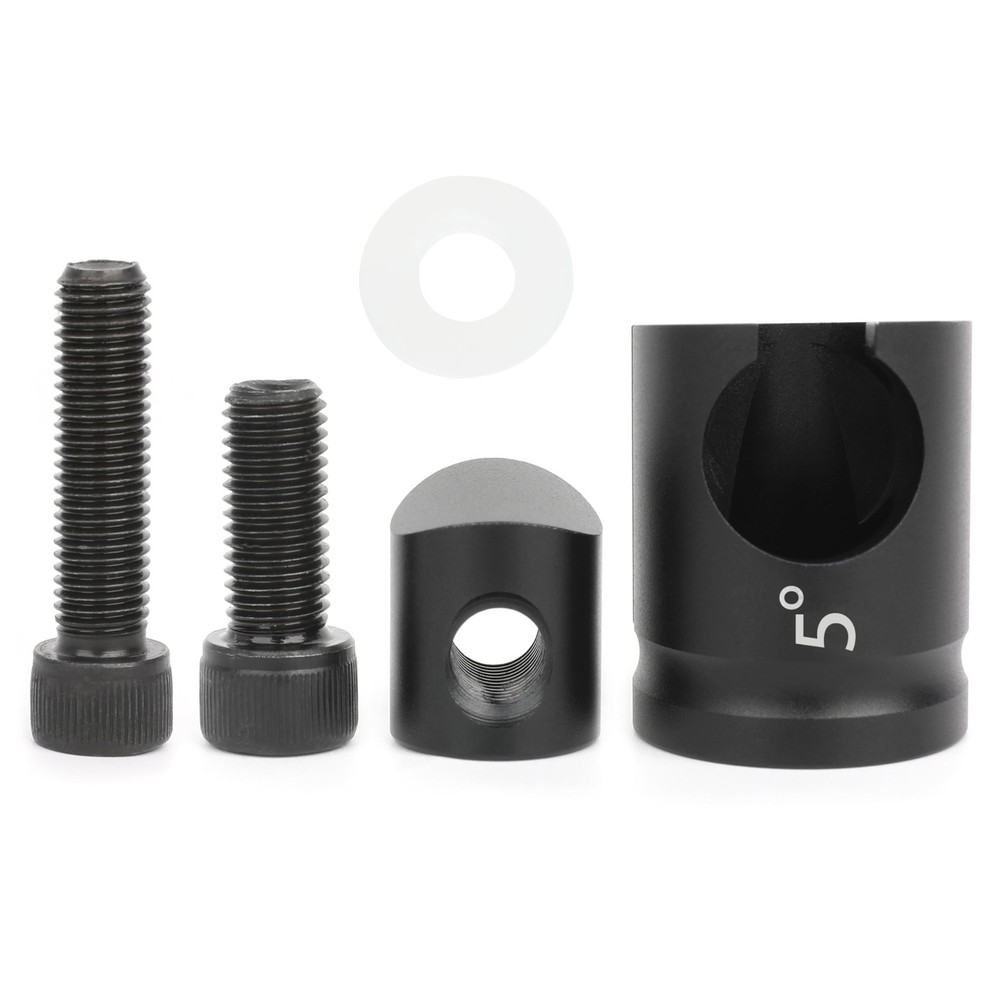 Quick Disconnect Archery Stabilizer 0/5/8/10 Degree Matte Black for Compound/Rec