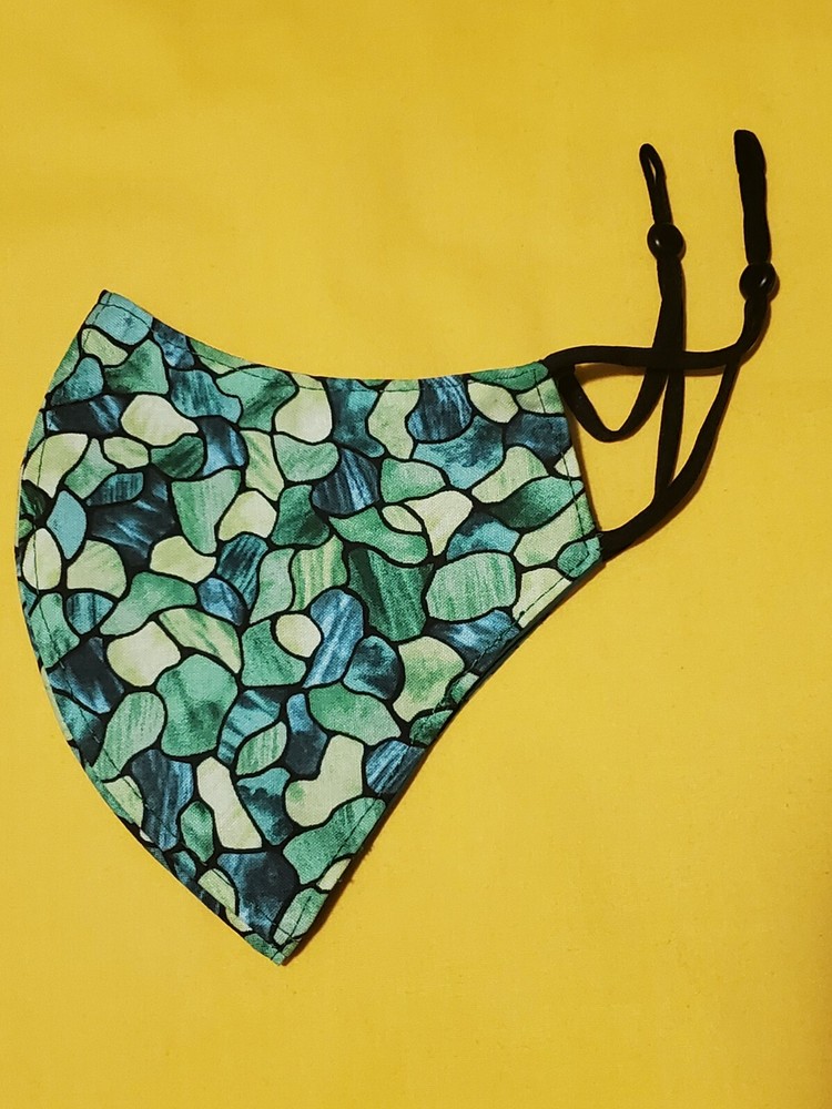 Stained Glass Adjustable Face Mask