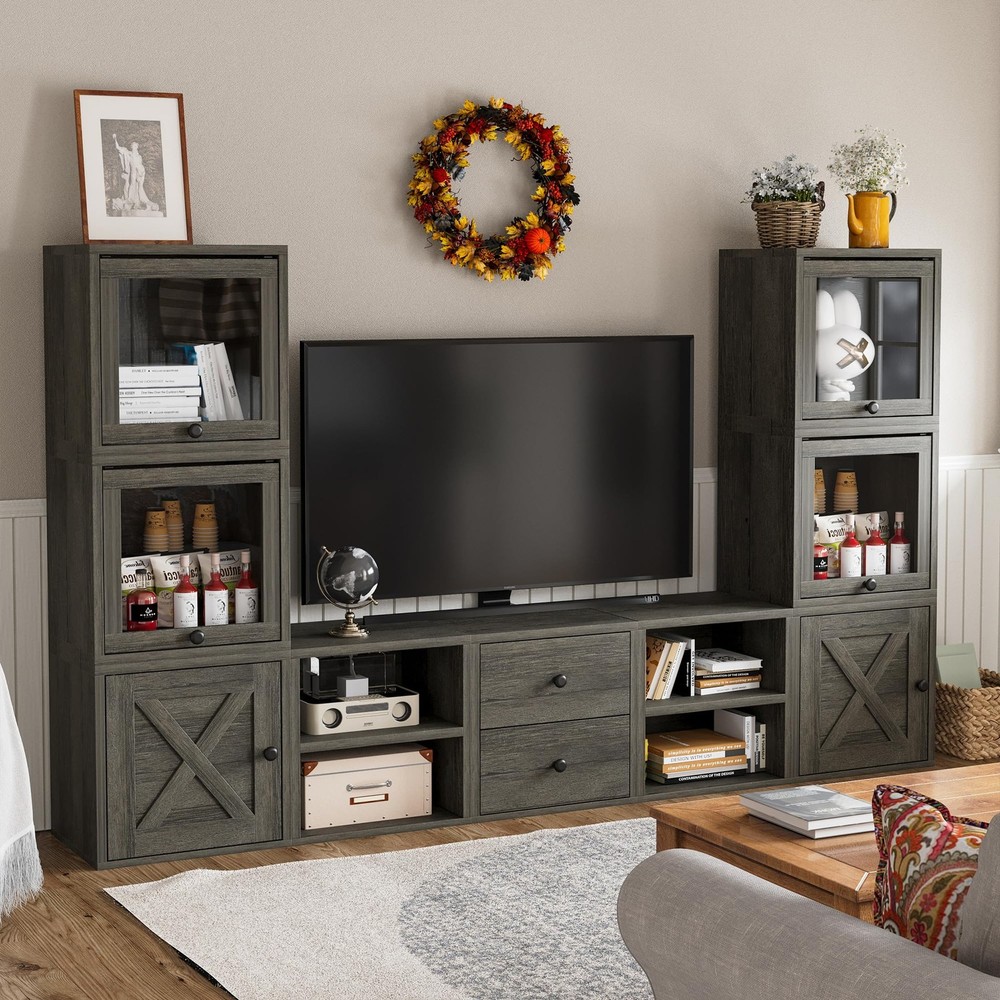 FUSUNBAO Magic Cube Storage Organizer Stackable Cubes for Home Books Clothes