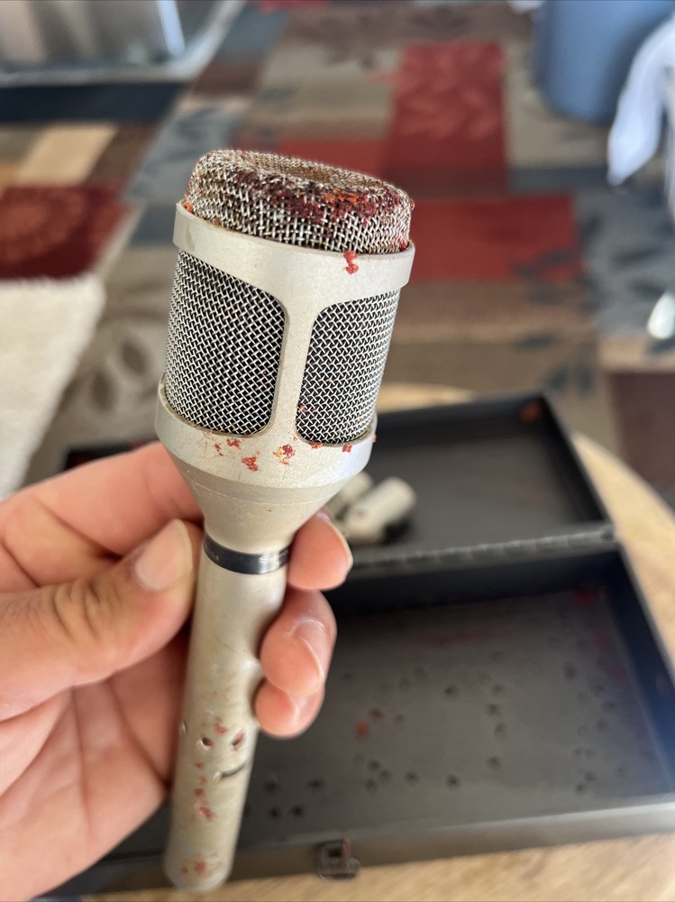 Vintage Shure SM54 dynamic cardioid microphone - Untested