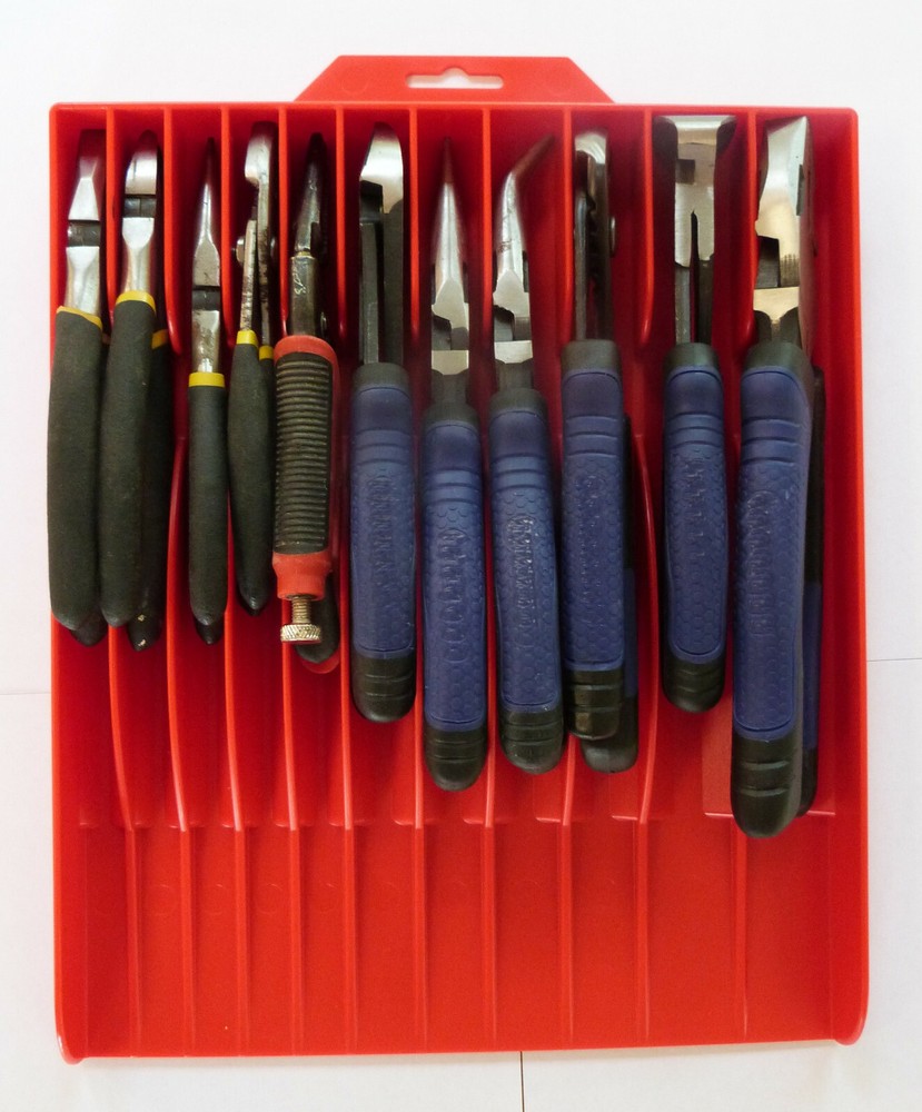 Tool Sorter Pliers Organizer - Red