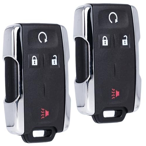 Keyless Entry Remote Start Control Key Fob Replacement Fits for Chevy