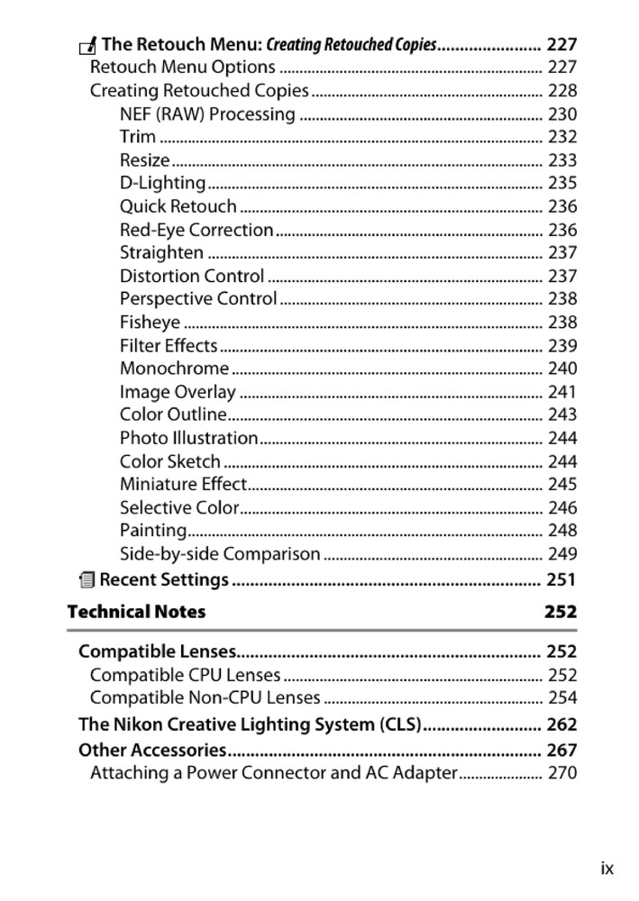 Nikon D3400 — User Reference Manual Guide — 1/2 Size, 5.5" x 8.5" Small Compact