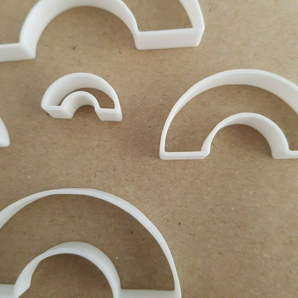 Rainbow Shape Mini Fondant Cutter Small Sugarcraft Icing Tiny Sharp Stencil
