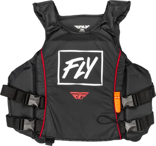Fly Racing Pullover Nylon Floatation Vest Black Adult S