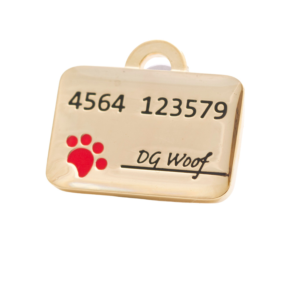 Credit Card Pet ID Tag