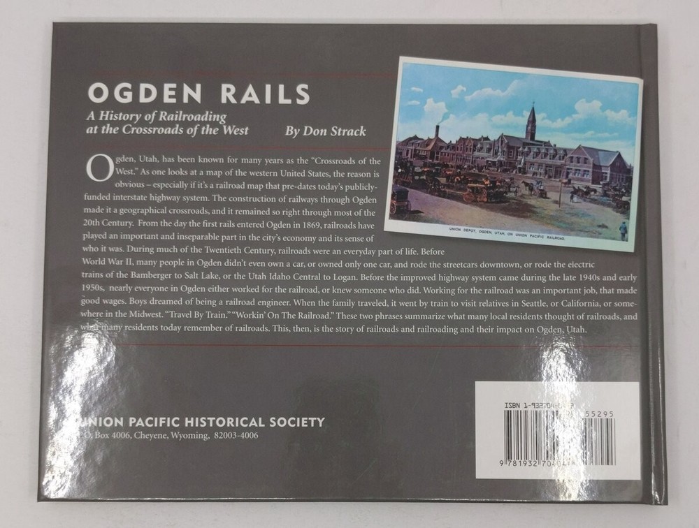 Ogden Rails Hardcover Book By Don Strack LN
