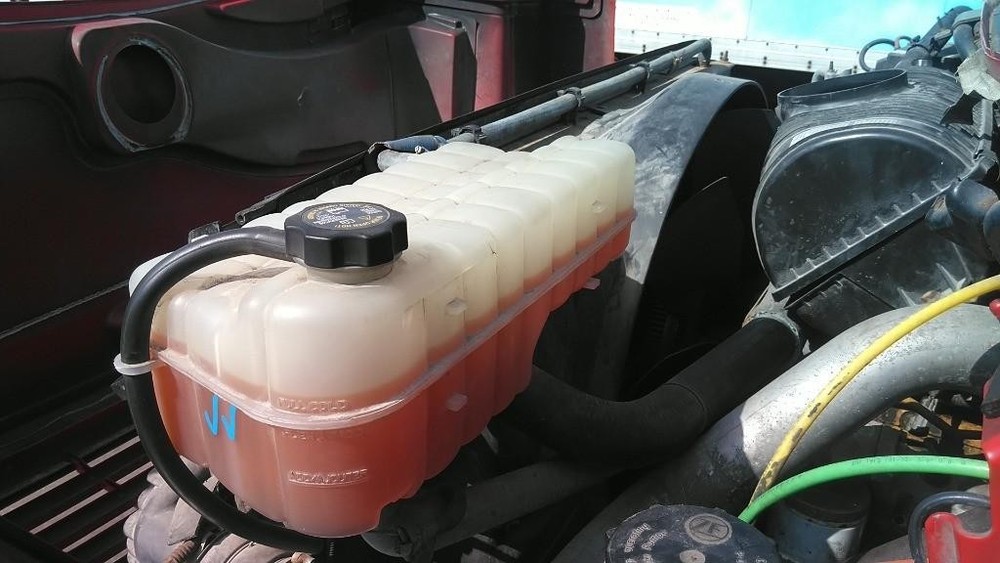 For 2003 GMC C7500 RADIATOR OVERFLOW TANK ,  OH