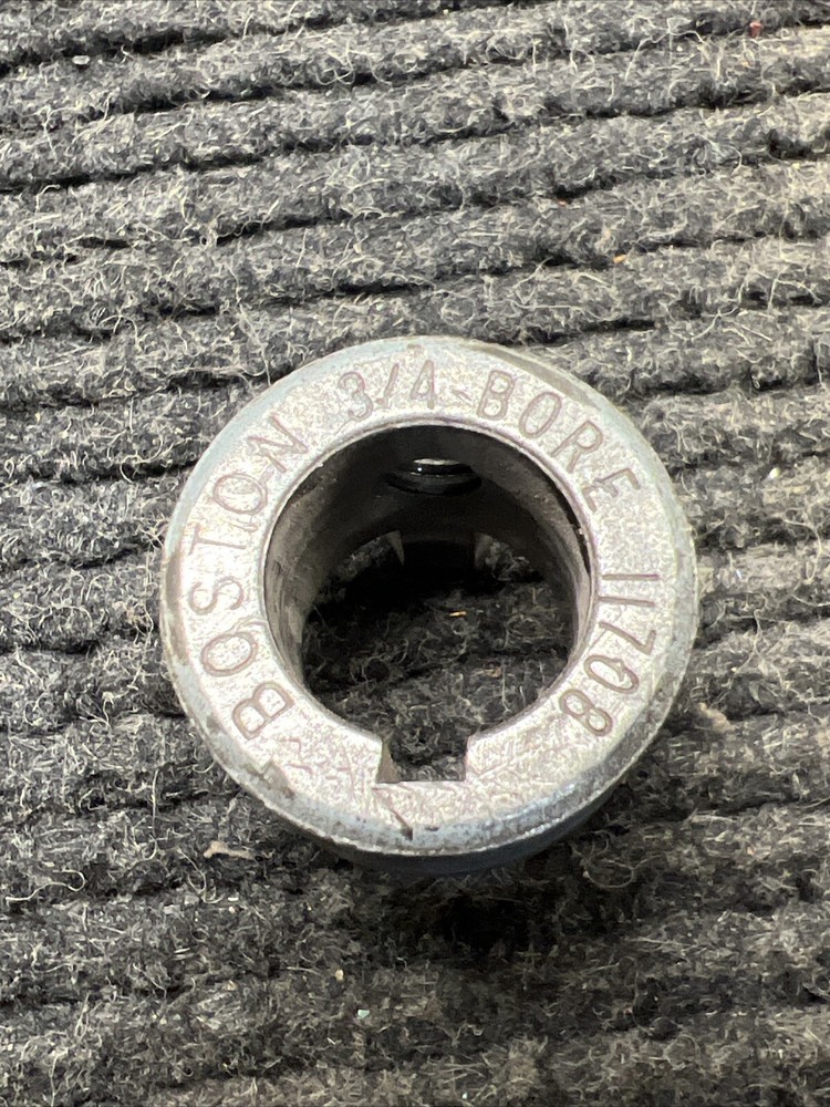 Used Boston Gear 11708 Jaw Coupling Bore 3/4"