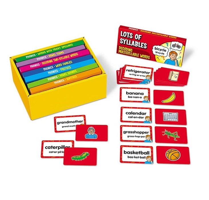Lakeshore Phonics Match & Sort Language Quickies Grades 2-3 #PP579 NEW