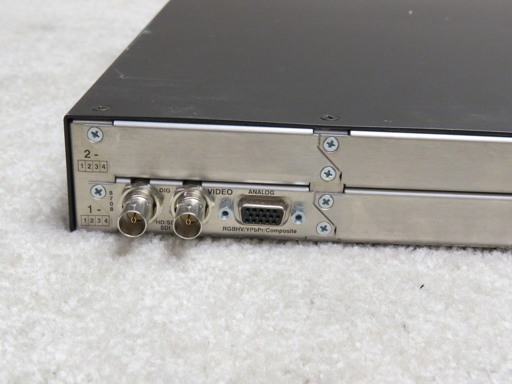 Sencore MRD 3187B Multi-format SD/HD Modular Receiver Decoder w/8708,8702 8730A