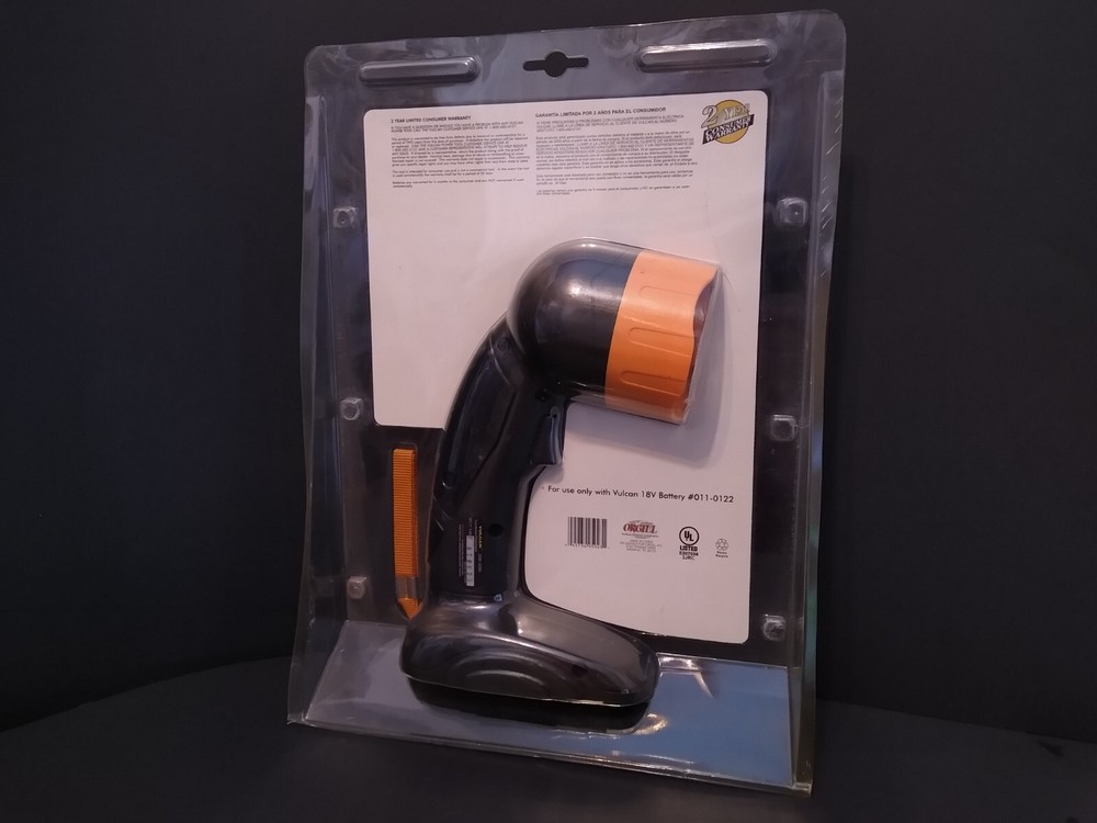 Vulcan 18V Cordless Flashlight NEW! Rotating Head - Soft Grip Handle