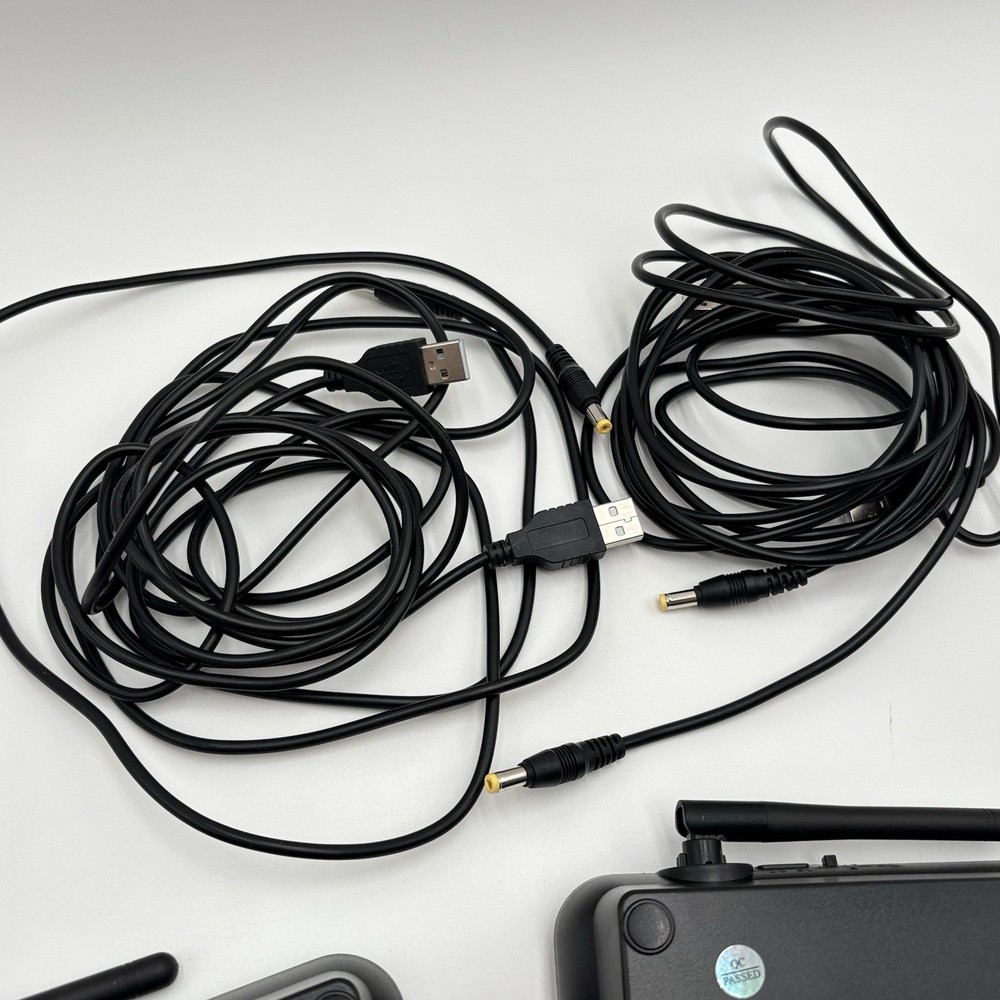 Wuloo Wireless Intercom System for Home 10 Channel 3 Code 1 Mile Range - 4 Sets