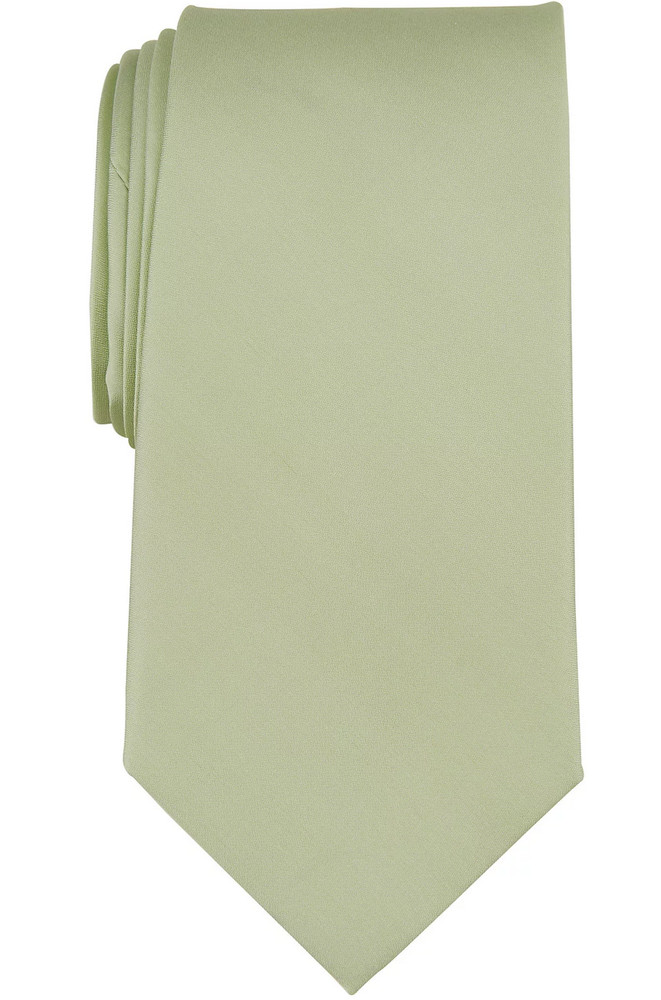 Michael Kors Men Sapphire Solid Tie Green