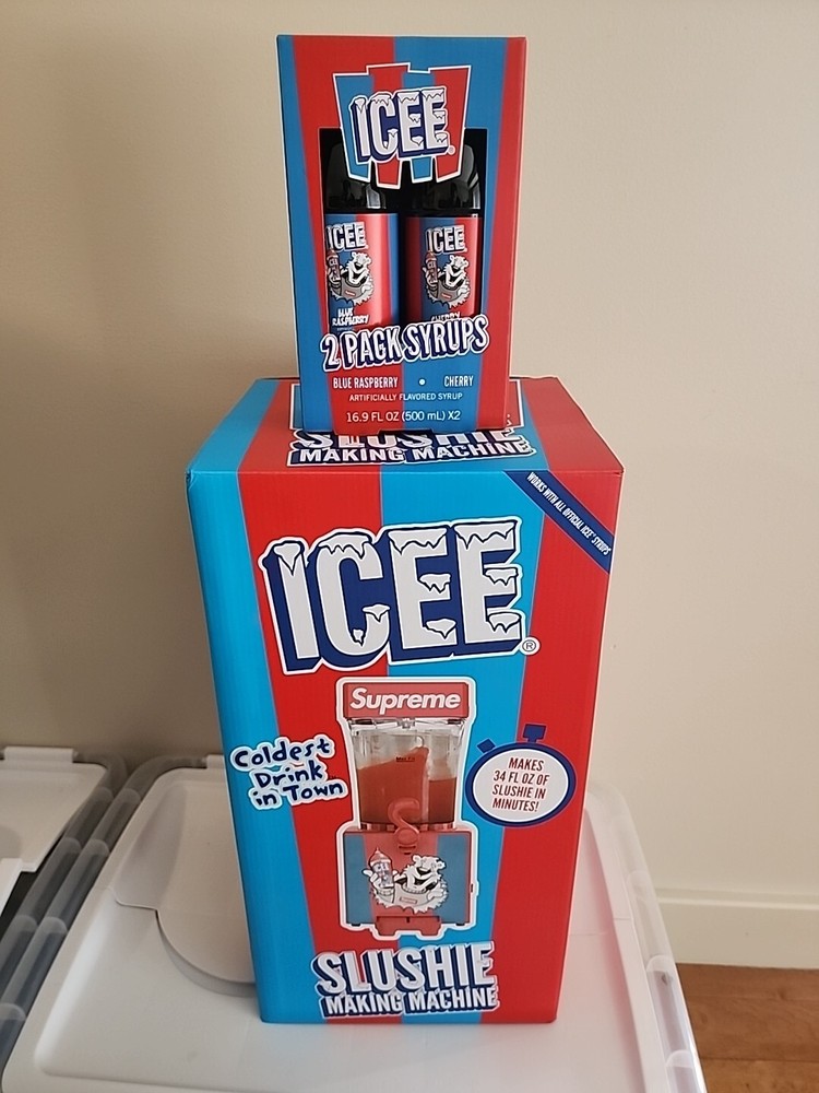 SUPREME/ICEE SLUSHIE MACHINE IN HAND SHIPS FAST
